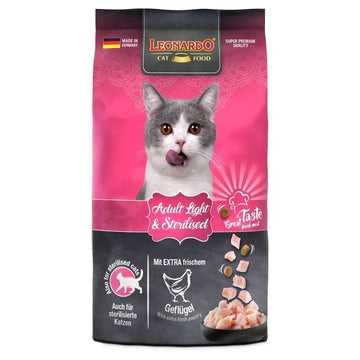 Leonardo Light&Sterilized Cat Dry Food 300g