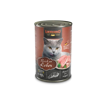 Leonardo Liver Cat Wet Food 400g