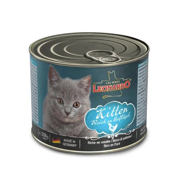 Leonardo Poultry Kitten Wet Food 200g