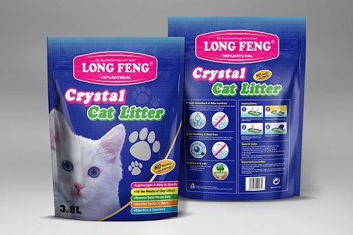Long Feng Crystals Cat Litter 3.8L -  - PetsOffice