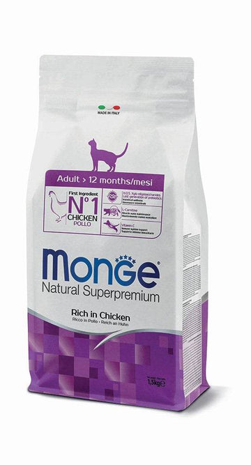 MONGE Super Premium Cat Dry Food 1.5kg