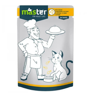 Master Cat Wet Food Chicken Sauce Pouch 80g