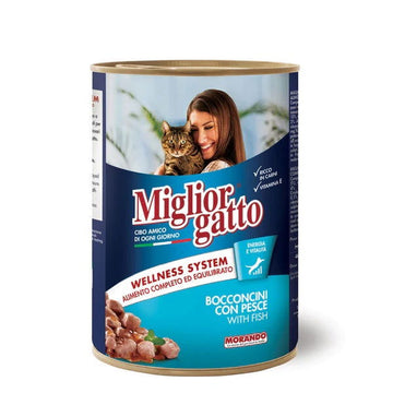Miglior Cat Wet Food Fish 405g -  - PetsOffice