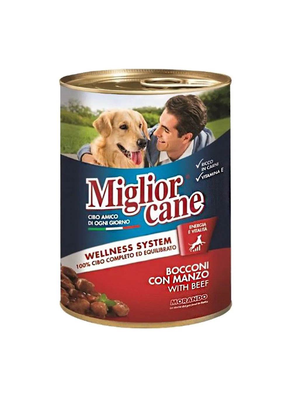 Miglior Dog Wet Food Chunks Beef 405g -  - PetsOffice