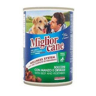 Miglior Dog Wet Food Chunks Beef&Vegetables 405g -  - PetsOffice