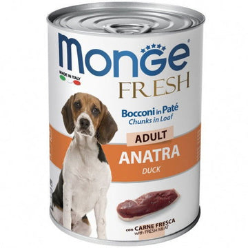 Monge Super Premium Chunks Duck Dog Wet Food 400g -  - PetsOffice
