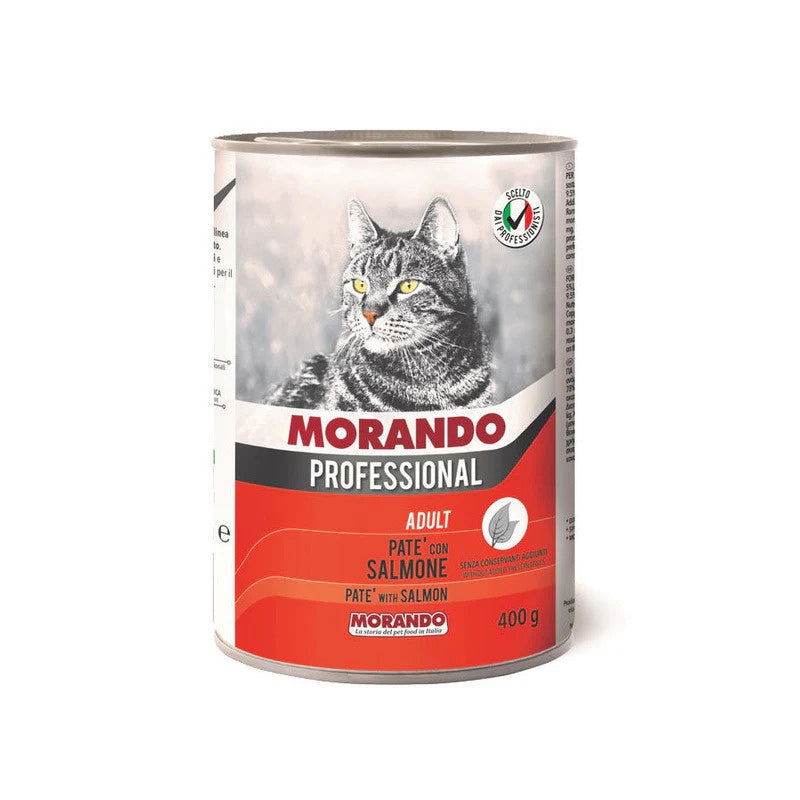 Morando Cat Wet Food Pate Salmon 400g -  - PetsOffice