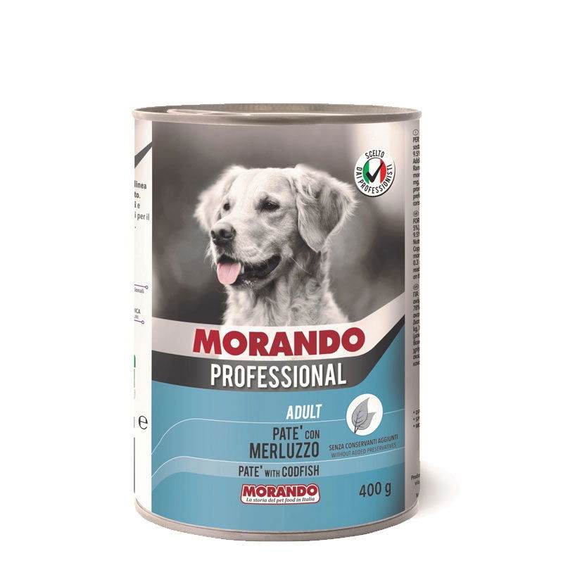 Morando Dog Wet Food Pate Codfish 400g -  - PetsOffice