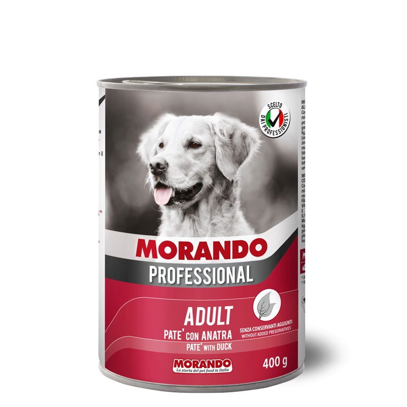 Morando Dog Wet Food Pate Duck 400g -  - PetsOffice