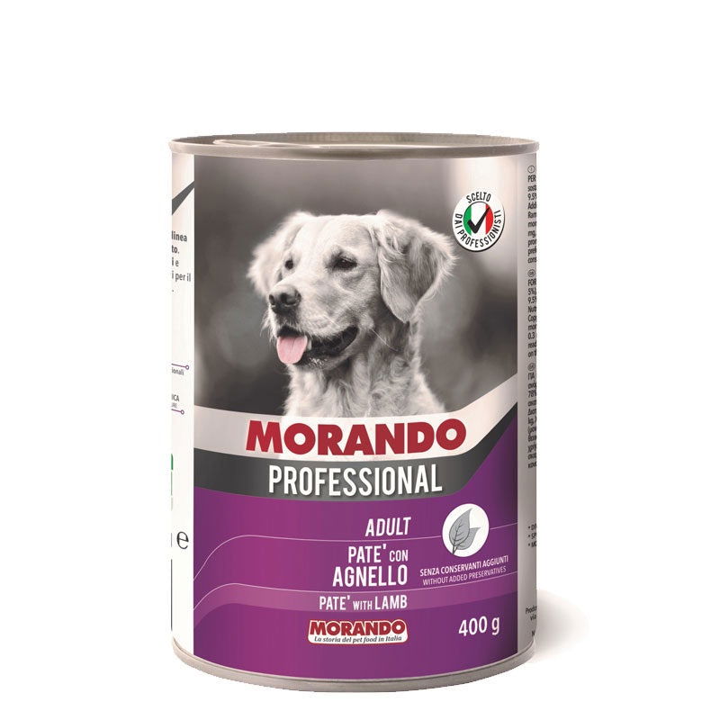 Morando Dog Wet Food Pate Lamb 400g -  - PetsOffice