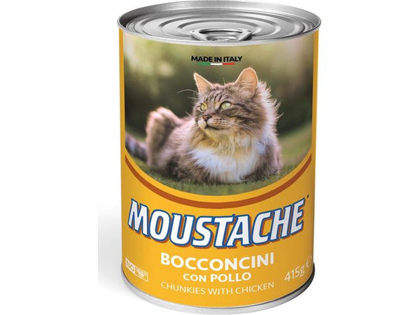 Moustache Chunkies Chicken Cat Wet Food 415g