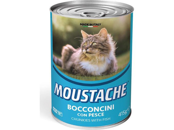 Moustache Chunkies Fish Cat Wet Food 415g