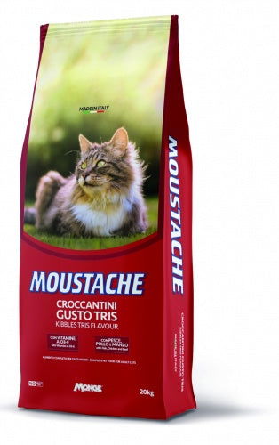 Moustache Tris Cat Dry Food 20kg -  - PetsOffice