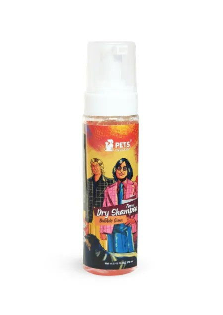 Pets Republic Foam Dry Shampoo Bubble Gum 250ml -  - PetsOffice