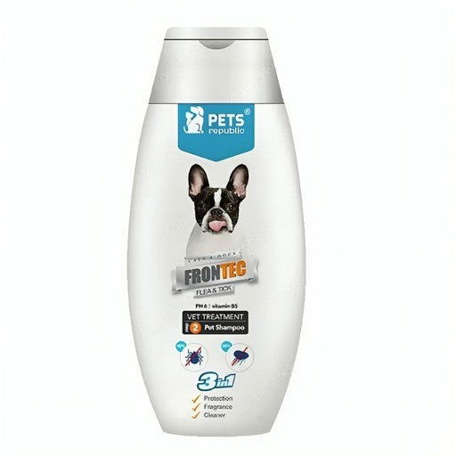 Pets Republic Frontec Step 2 Flea&Tick Shampoo 350ml -  - PetsOffice