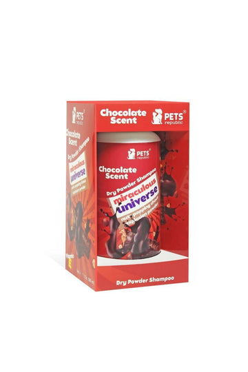 Pets Republic Powder Dry Shampoo Chocolate Scent 500g -  - PetsOffice