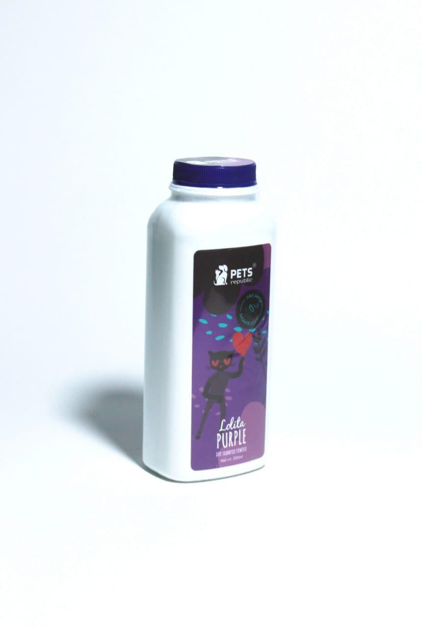 Pets Republic Powder Dry Shampoo Lolita Purple 200g -  - PetsOffice