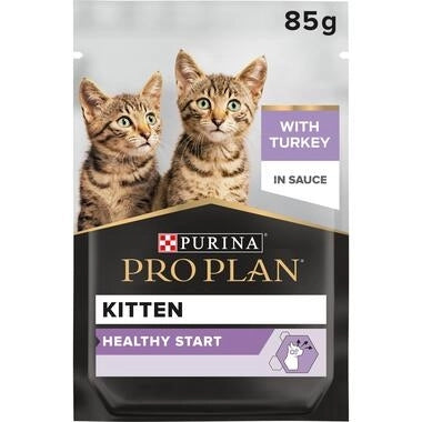 Pro Plan Kitten Nutri Savour Turkey Pouch Gravy 85g - PetsOffice
