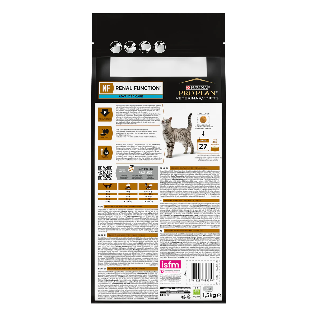 Pro Plan VD NF Renal Function Cat Dry Food 1.5kg -  - PetsOffice