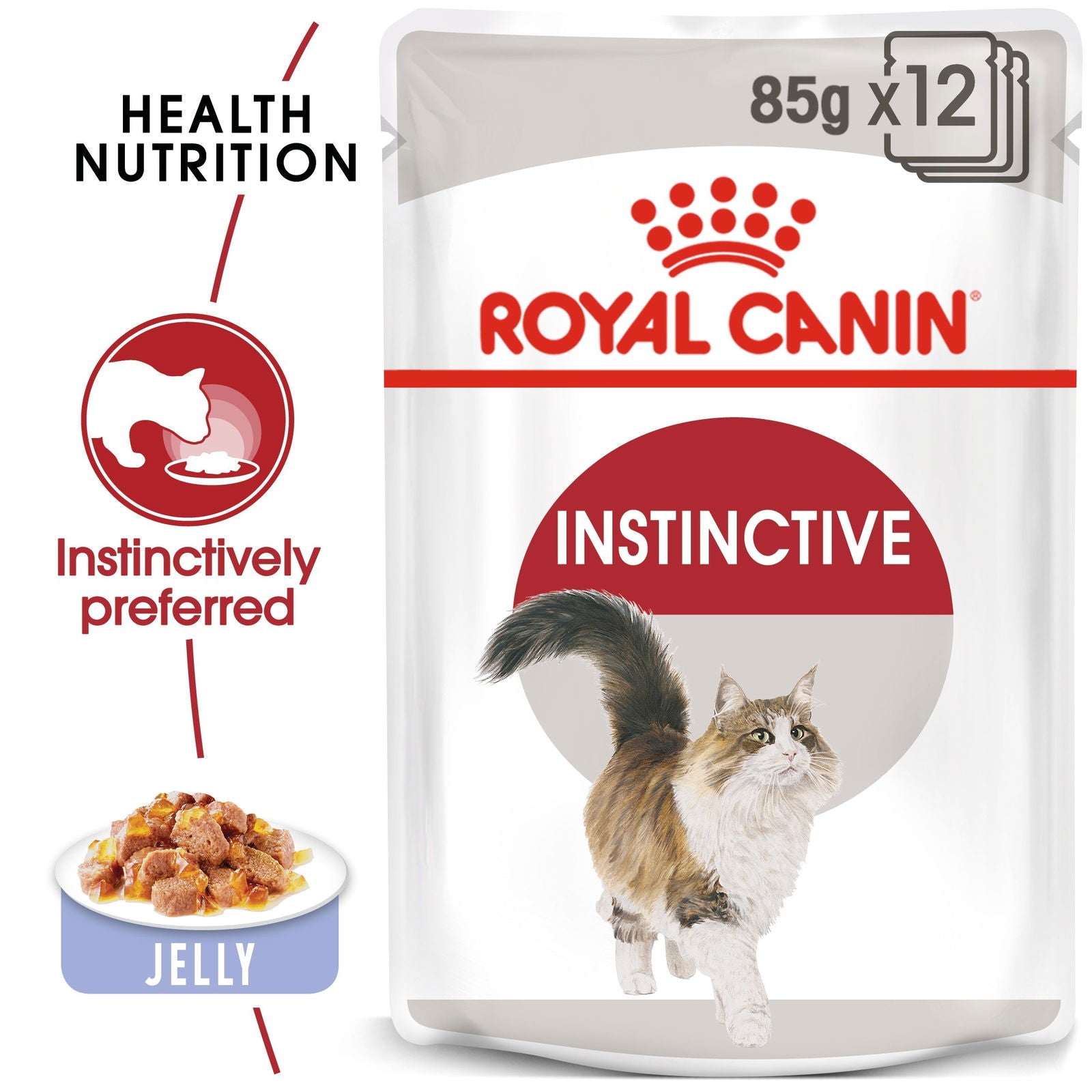 Royal Canin Adult Instinctive Jelly 85g -  - PetsOffice