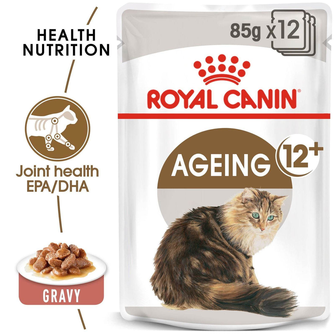Royal Canin Ageing +12 Gravy Pouch 85g -  - PetsOffice