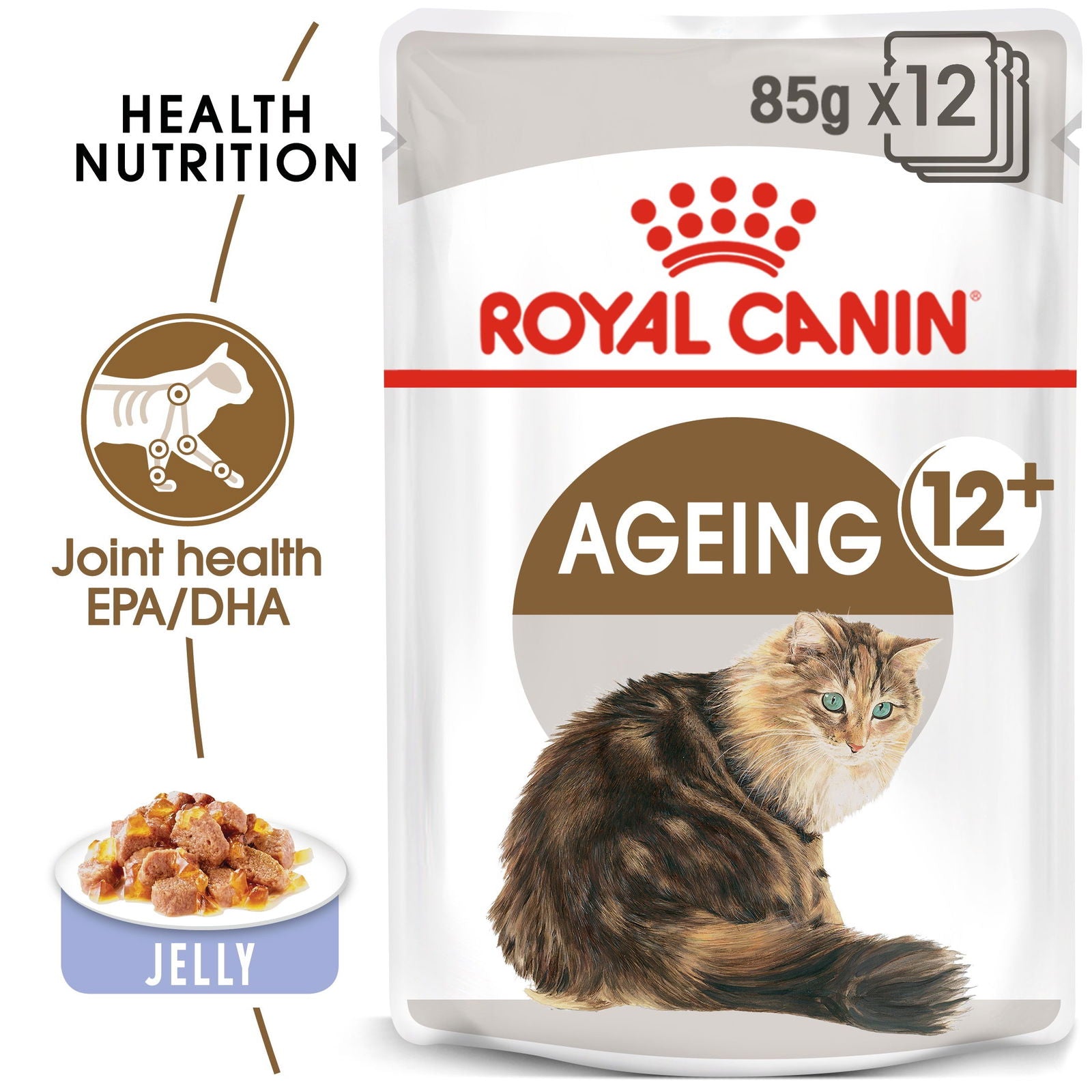 Royal Canin Ageing +12 Jelly Pouch 85g -  - PetsOffice