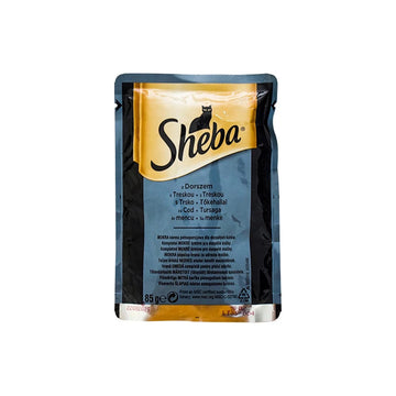 Sheba Adult Cat Wet Food Cod 85g