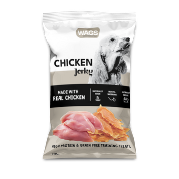 Wags Chicken Jerky  150g