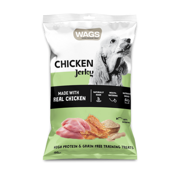 Wags Chicken Jerky with Sesame 150g