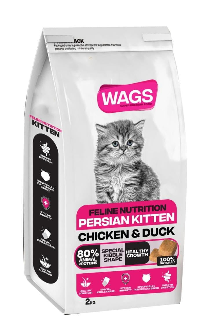 Wags Kitten Dry Food 2kg -  - PetsOffice