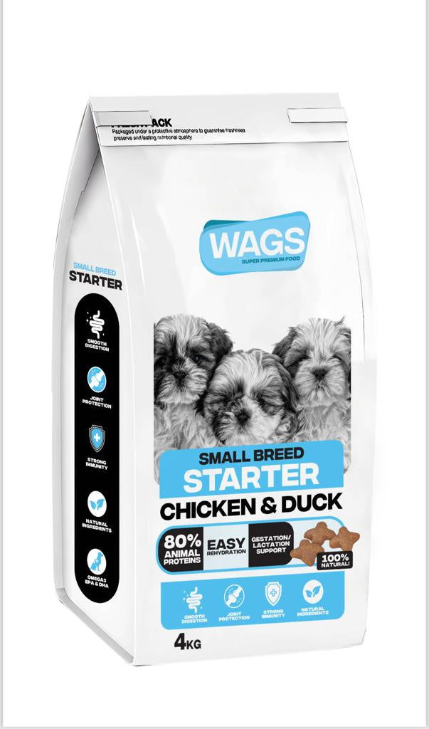 Wags Mini Starter Dog Dry Food 1kg -  - PetsOffice