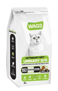 Wags Urinary SO Cat Dry Food 2kg -  - PetsOffice