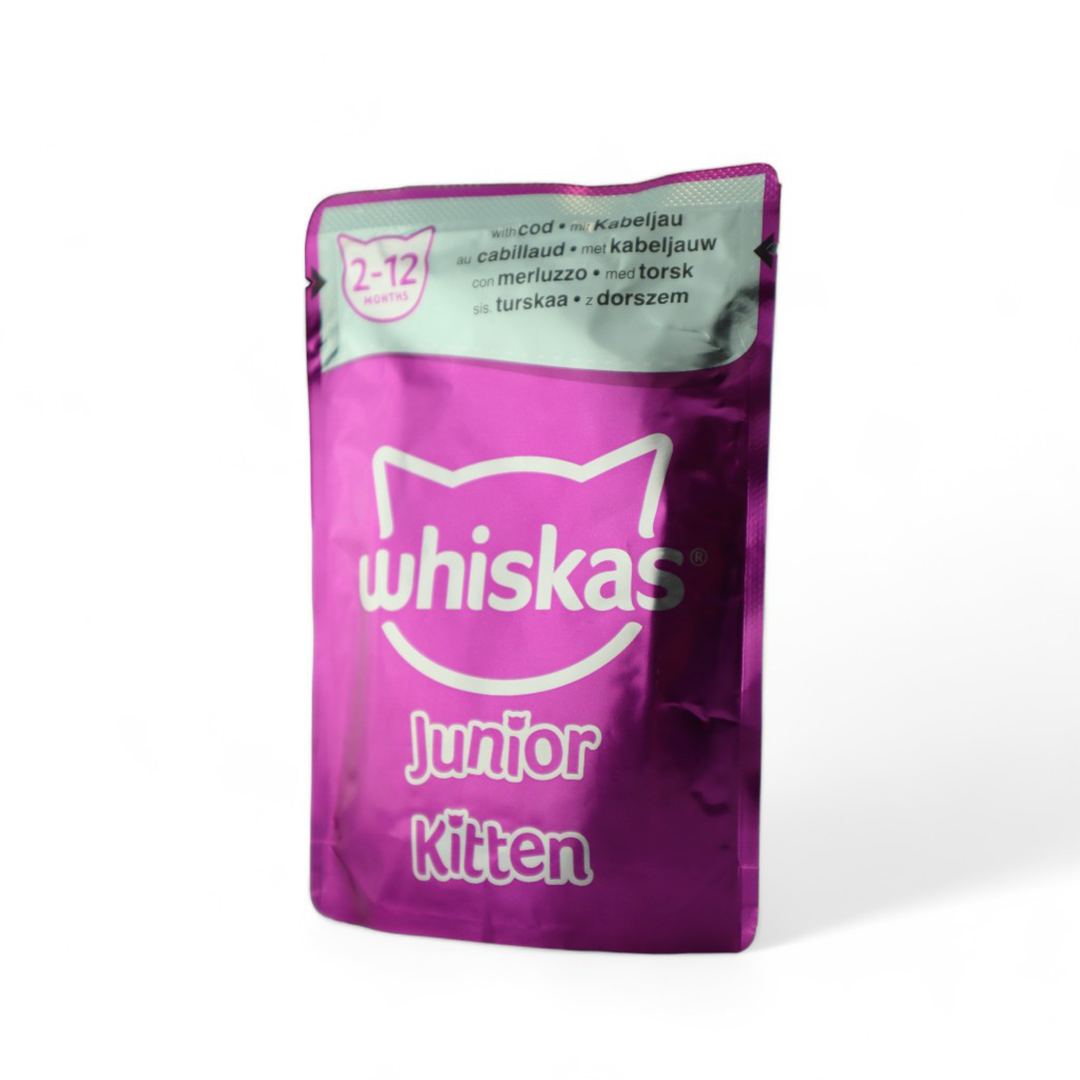 Whiskas Cat Wet Food Cod for Kitten 85g -  - PetsOffice