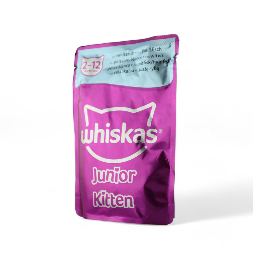 Whiskas Cat Wet Food Salmon for Kitten 85g -  - PetsOffice