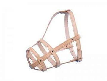 75316 NOBBY Leather muzzle size 10; 42/52 cm