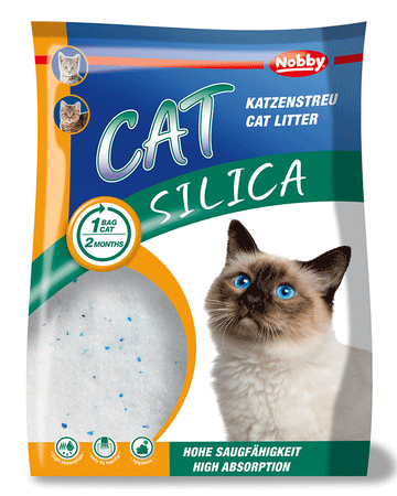 77515 NOBBY Cat Silica litter crystals 5L