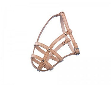 75315 NOBBY Leather muzzle size 8; 37/48 cm