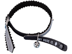 78039-05 Address Cat collar "My Boss is" - PetsOffice