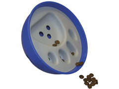 61350 Food bowl "KICK´N FEED" blue 21 x 10 cm