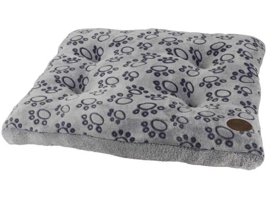 60835 NOBBY Comfort cushion square "STEP" grey L x B x H: 92 x 65 x 6 cm