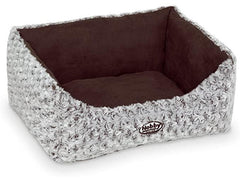 71469 NOBBY Comfort bed square "ARUSHA" brown L x W x H: 45 x 40 x 18 cm