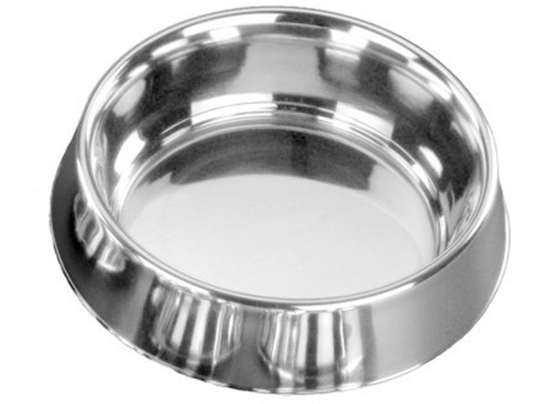 79085 NOBBY Stainless steel bowl "Nordic" Ø 25,0 cm 1,80 ltr. - PetsOffice