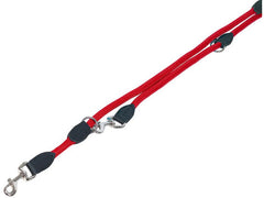 78188-23 NOBBY Training leash "FUN ROYAL" brown l: 200 cm; w: 13 mm - PetsOffice