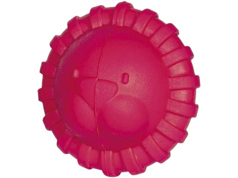 60017 NOBBY Rubber ball "Lion" red 7,5 cm