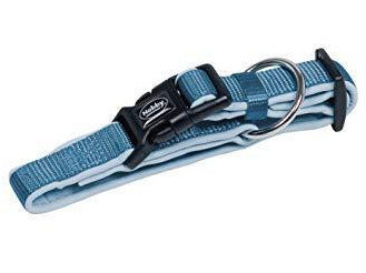 80522-32 NOBBY Collar "Classic Preno" light blue/light blue L: 30-45 cm; W: 20/25 mm - PetsOffice