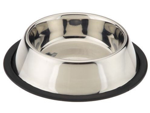 72812 NOBBY Stainless steel bowl, anti slip - PetsOffice