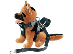 75325 NOBBY Harness incl. Car safety seat belt size L; neck: 68 cm; chest: 85 cm - PetsOffice