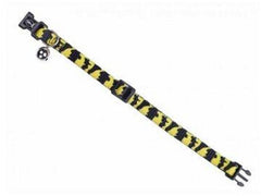 78064 Cat collar "Tiger" yellow