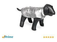 68527 NOBBY Dog coat "OLIVIA" silver 26 cm - PetsOffice