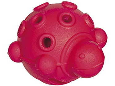 60015 Rubber ball "Turtle" red 7 cm